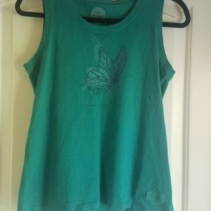 Teal tank top